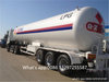 ASME стандартын дагуу 40 куб метр LPG савтай хагас чиргүүл